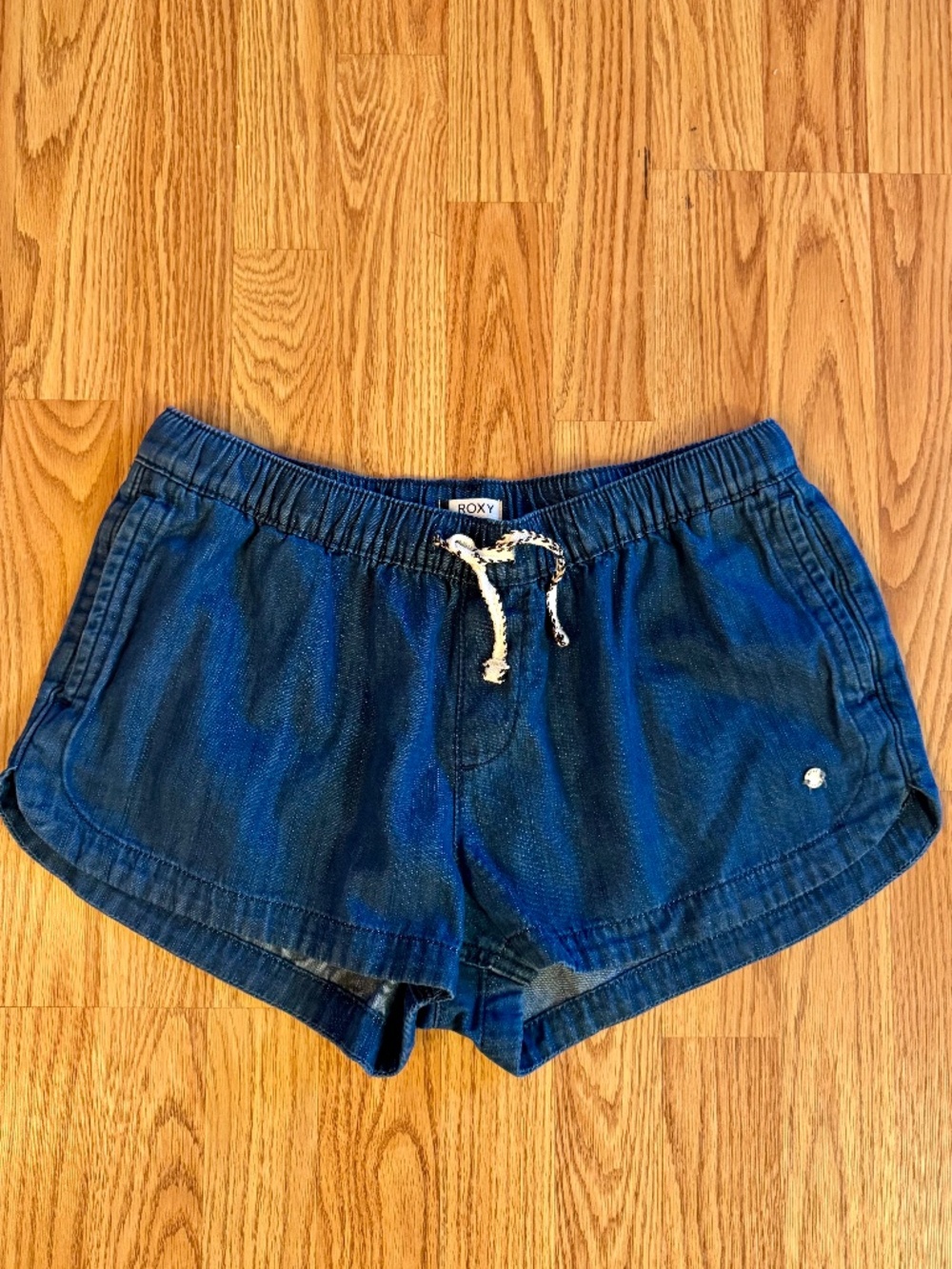 NWOT Roxy Denim Drawstring shorts